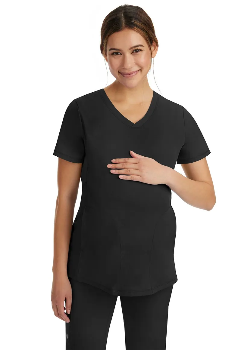 Mila Maternity Top in BLACK