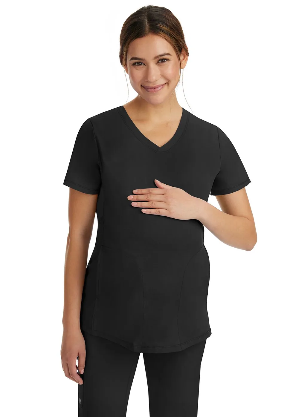 Mila Maternity Top in BLACK