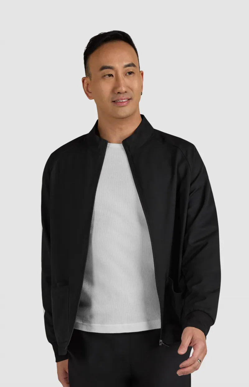 Alpha Mens Jacket in Black