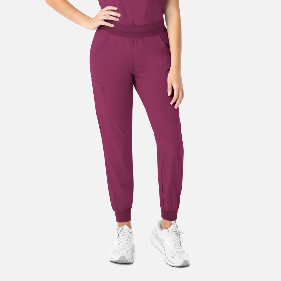 Women’s Yoga Waist Jogger in Wine