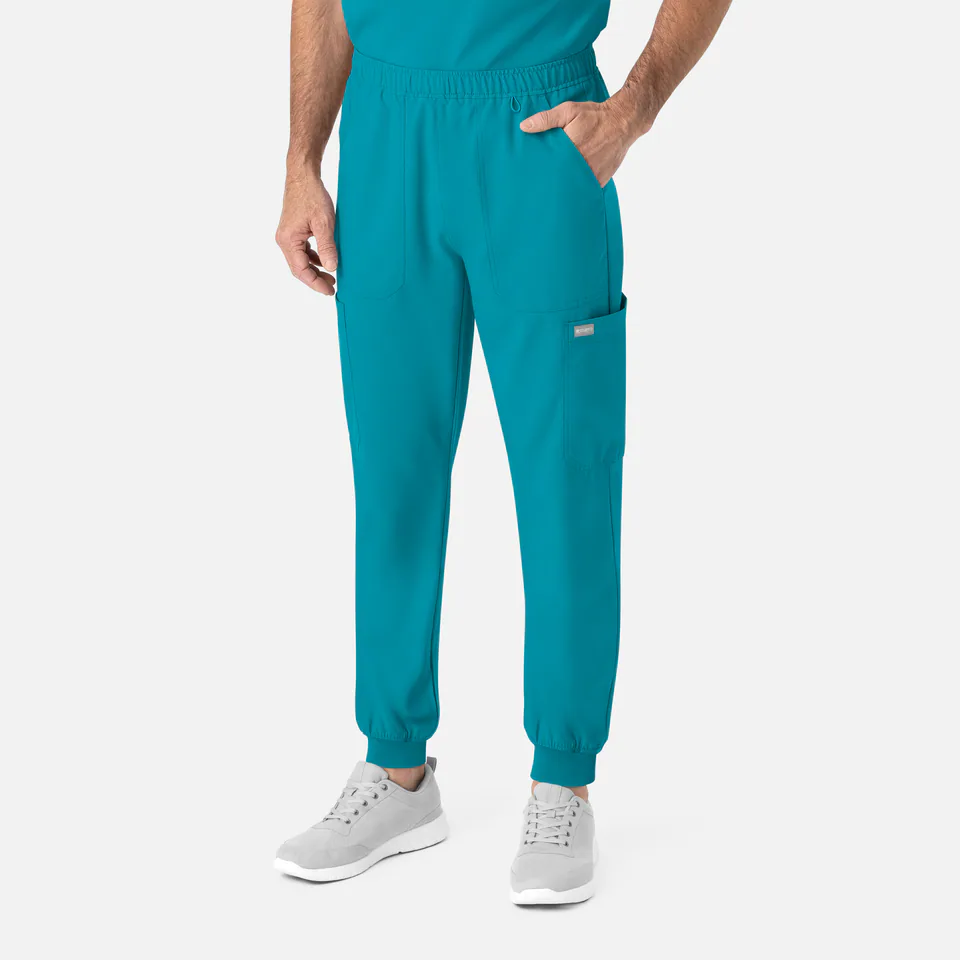 Men's Full Elastic Jogger in Teal
