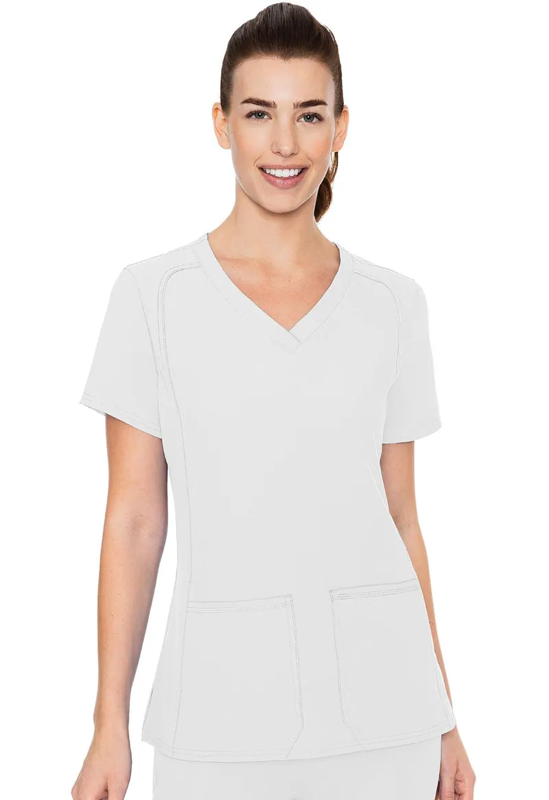 Side Pocket Top in White