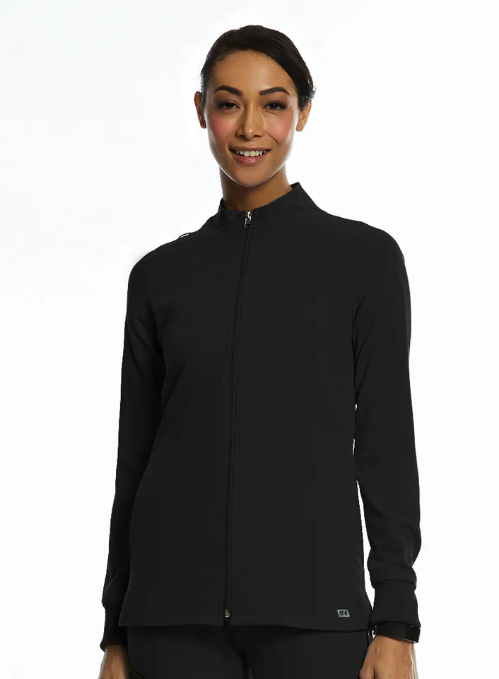 Women's Zip Jacket in Black
