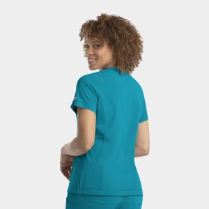 Alternative view of Women's Notched Neck Top | 4802